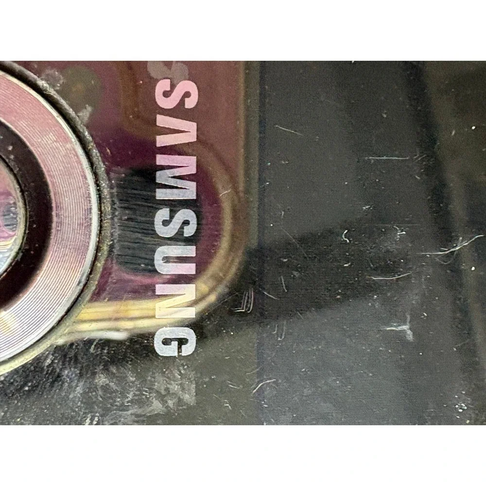 red Samsung SGH-A777, a 3G slider phone